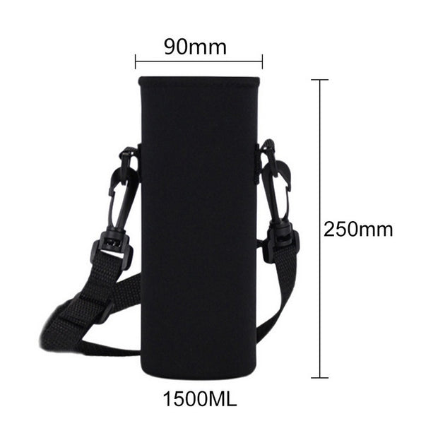 Sports Water Bottles + Carrier Bag | REUSABLE